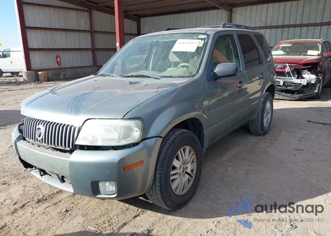 2006 Mercury Mariner Luxury/Premier z USA, uszkodzony, nr VIN 4M2YU56166DJ09255